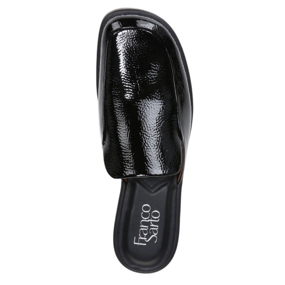 NEW Franco Sarto Black Bocca Slide Mules 9 M - Picture 3 of 7